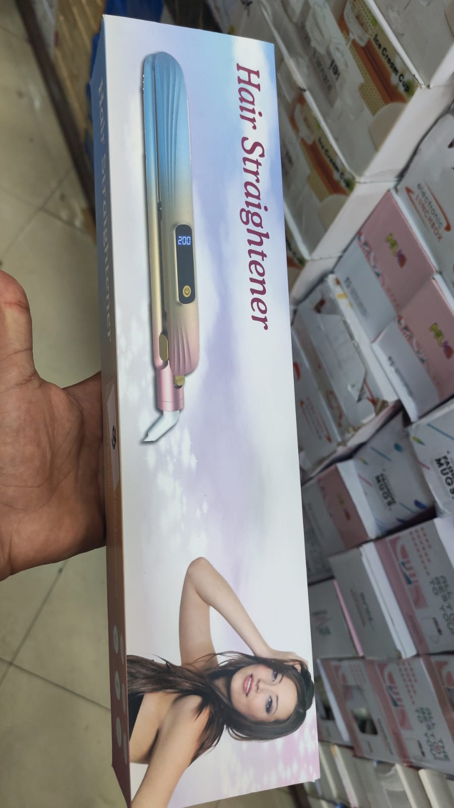 YR009 2-in-1 Straightener & Curler
