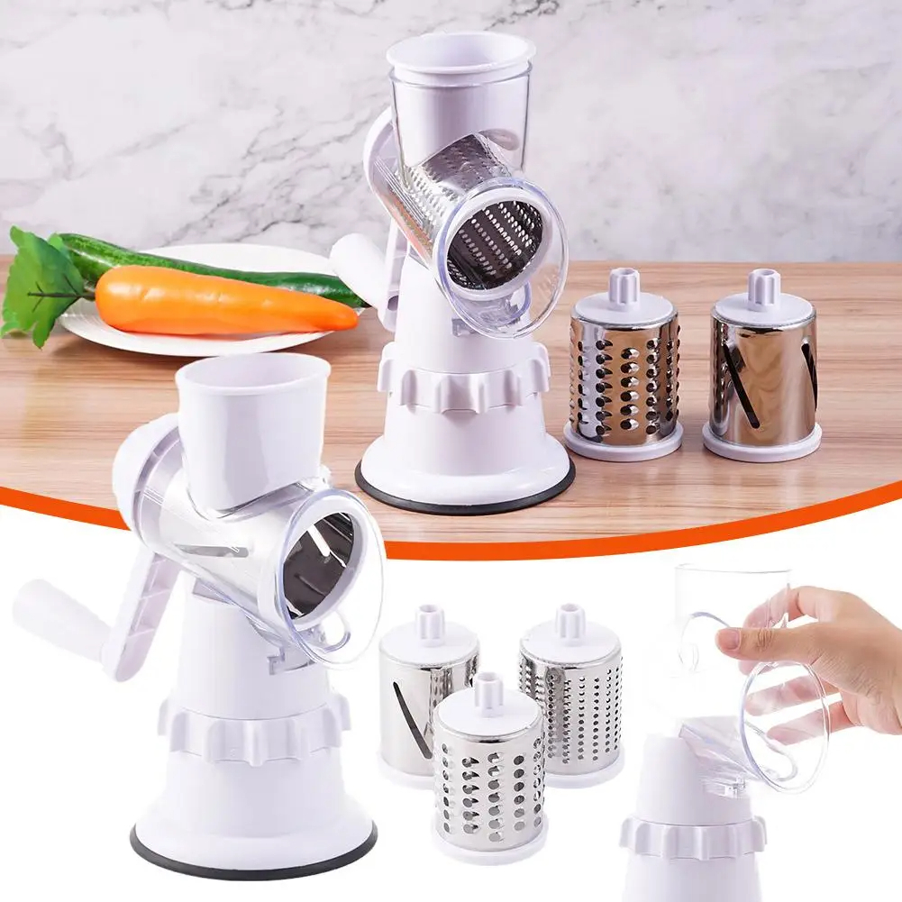 Rotary Vegetable Slicer & Grater