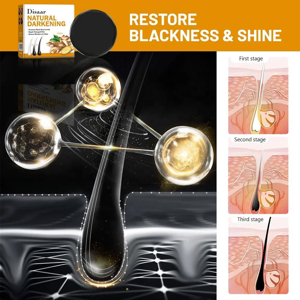 Disaar Ginseng Black Hair Soap