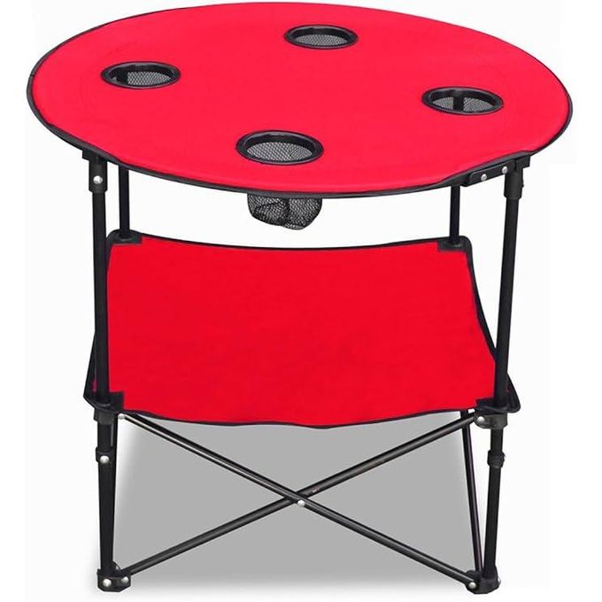 Table de camping pliante 2 niveaux