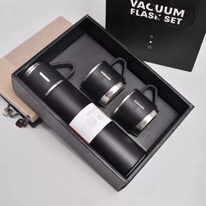 Bouteille isotherme inox 500 ml avec tasse
