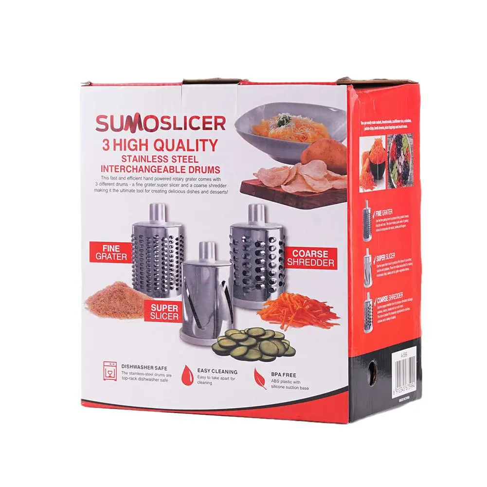 Rotary Vegetable Slicer & Grater