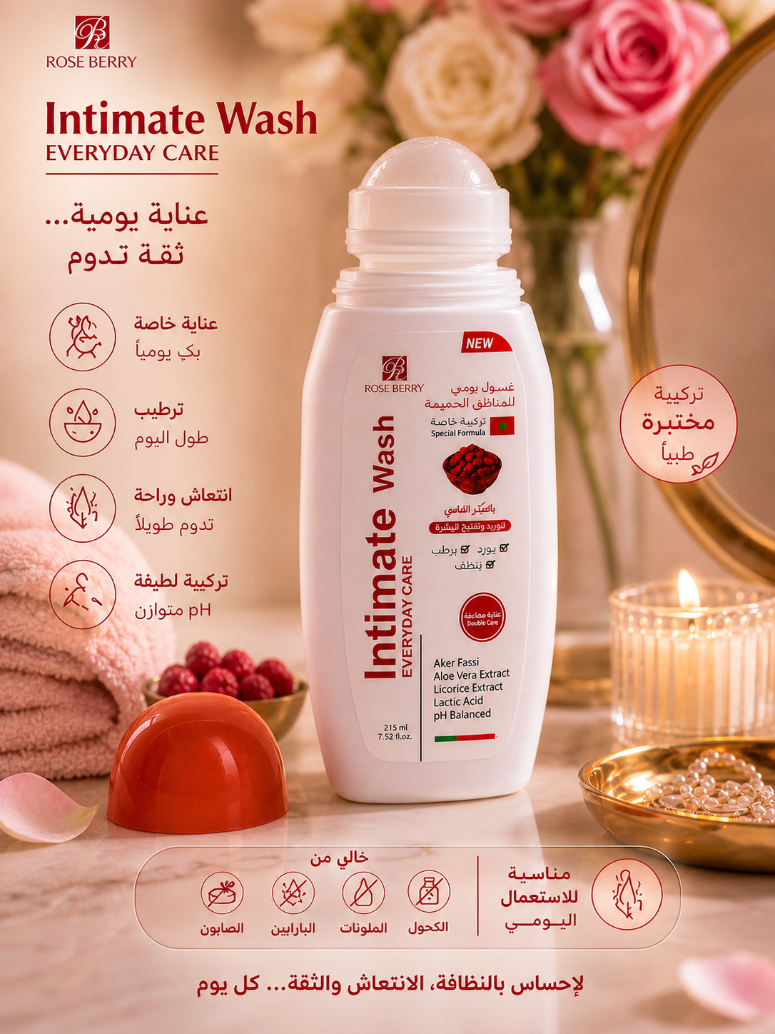 Rose Berry Intimate Wash Gel