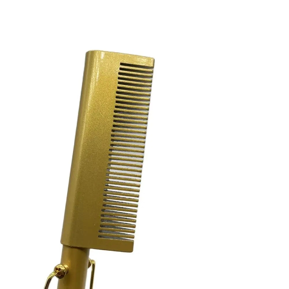 Brosse chauffante en titane