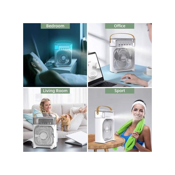 Mini climatiseur brumisateur 4 en 1