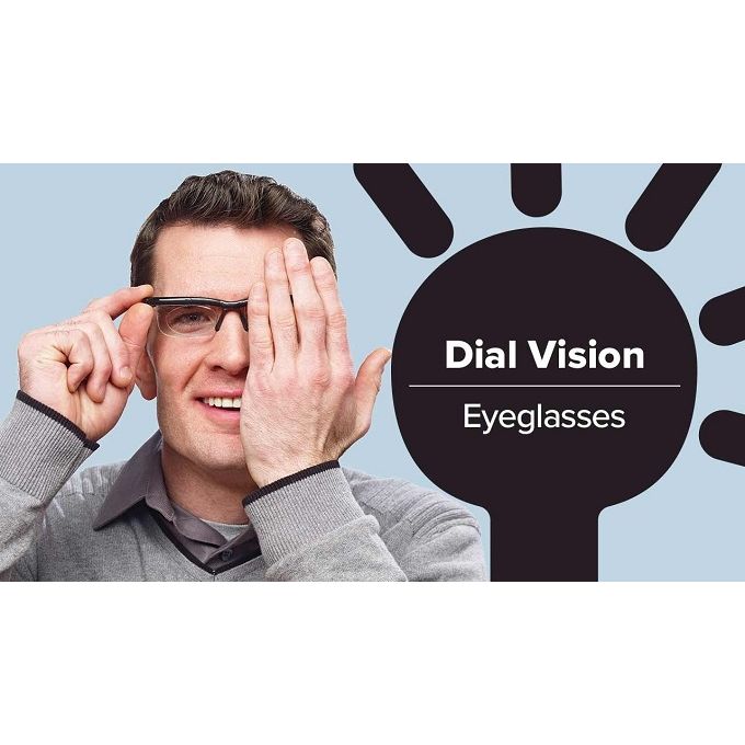 Dial Vision Adjustable Reading Glasses