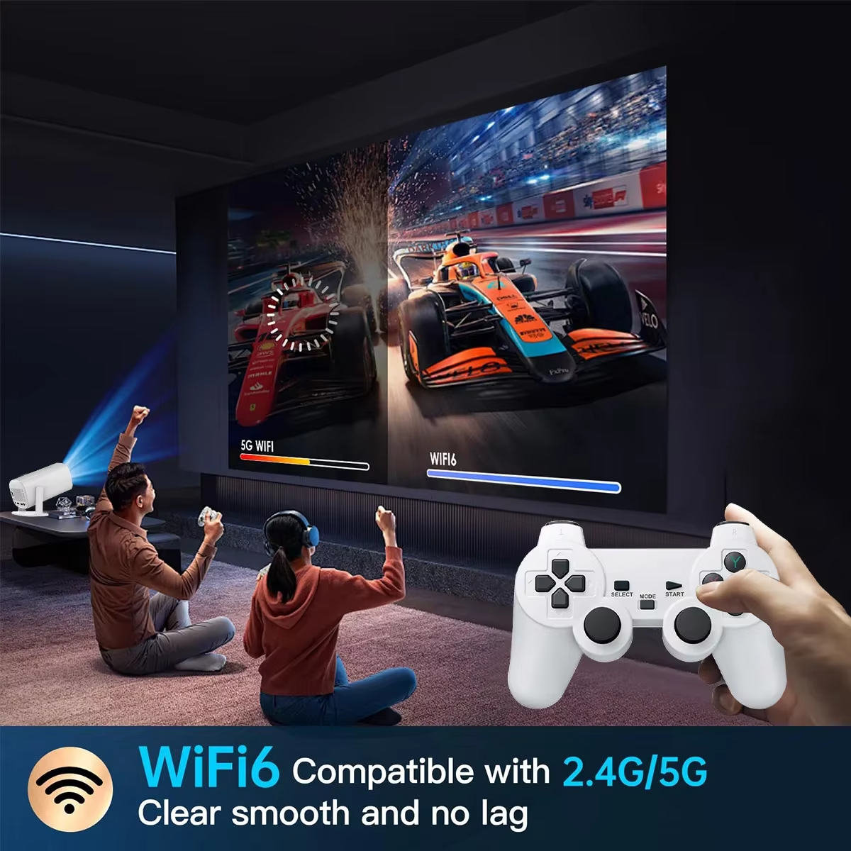 Android Smart Game Projector