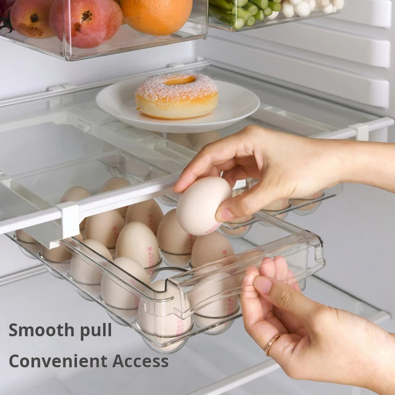 Under-Shelf Fridge Storage Drawer