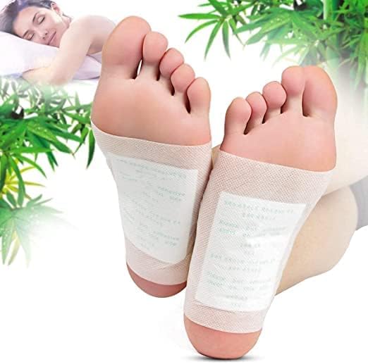 لاصقات القدم بالخيزران