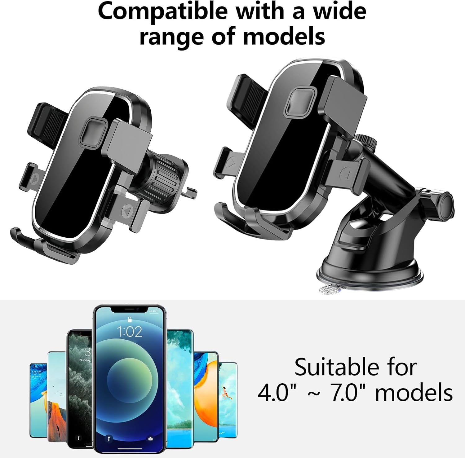 Metal Car Phone Holder