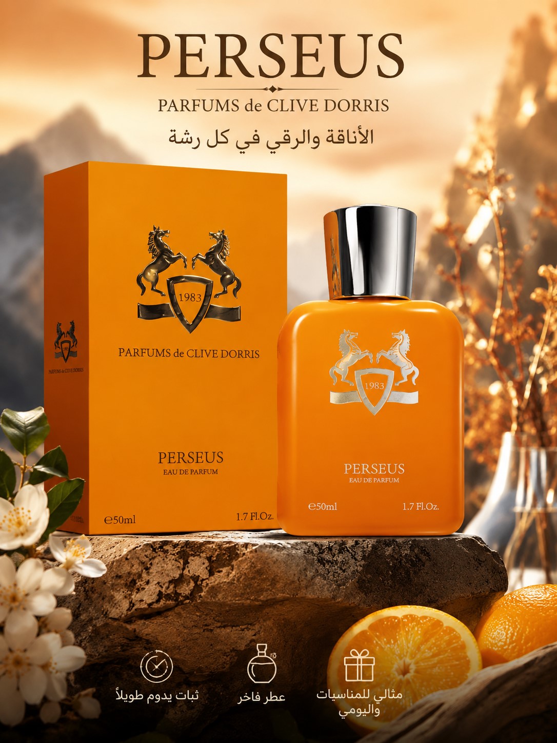عطر Perseus للرجال من Clive Dorris 50 مل