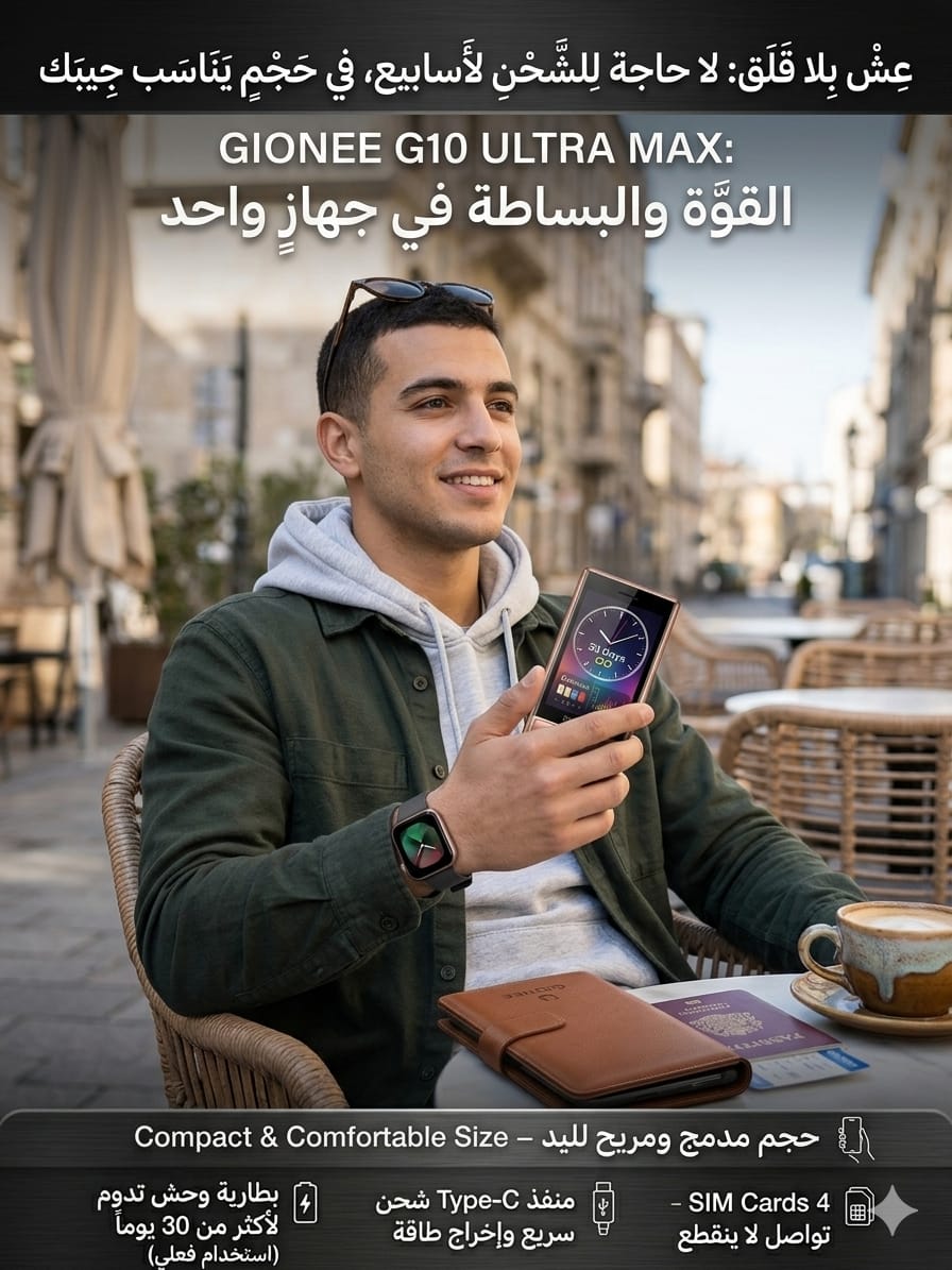 هاتف Gionee G10 Ultra Max بأربع شرائح