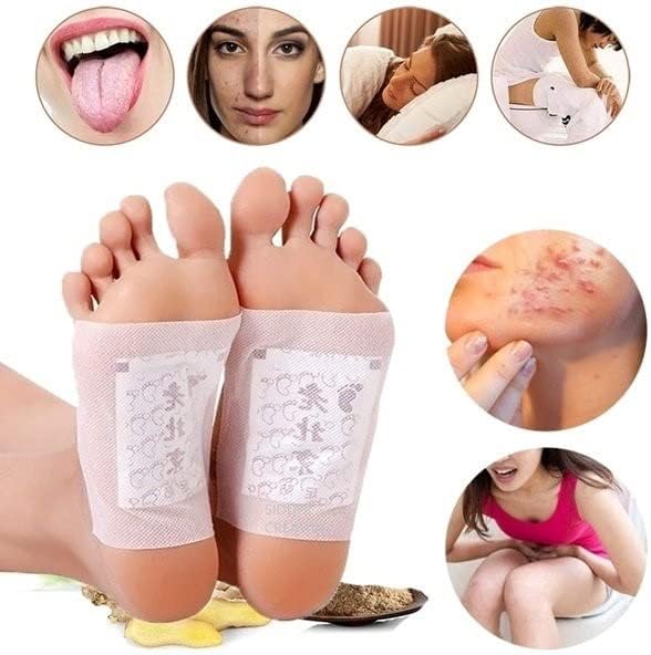 لاصقات القدم بالخيزران