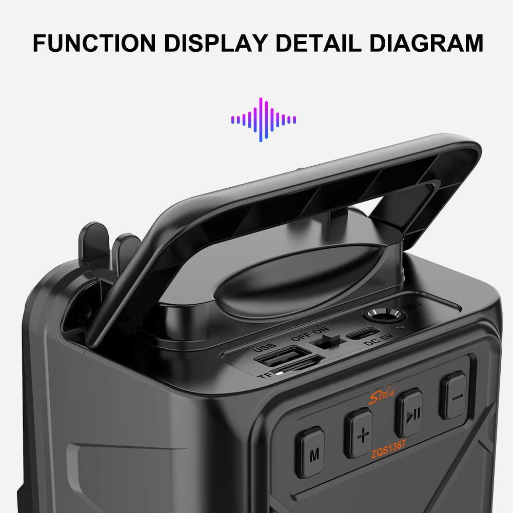 Bluetooth Speaker with FM Radio