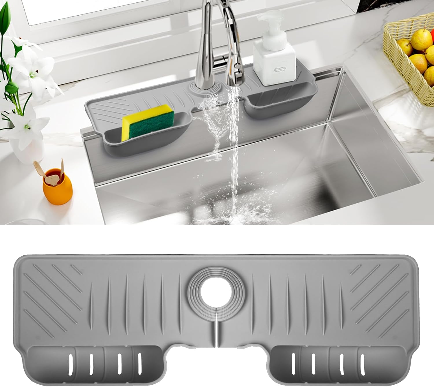 Silicone Faucet Splash Mat