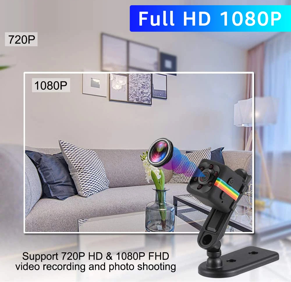 SQ11 Mini HD Camera 1080p