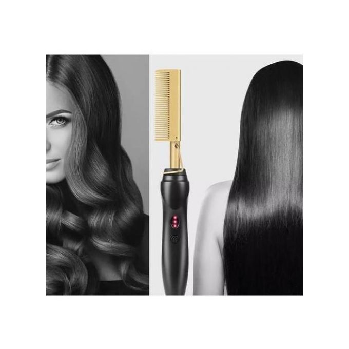 Brosse chauffante en titane