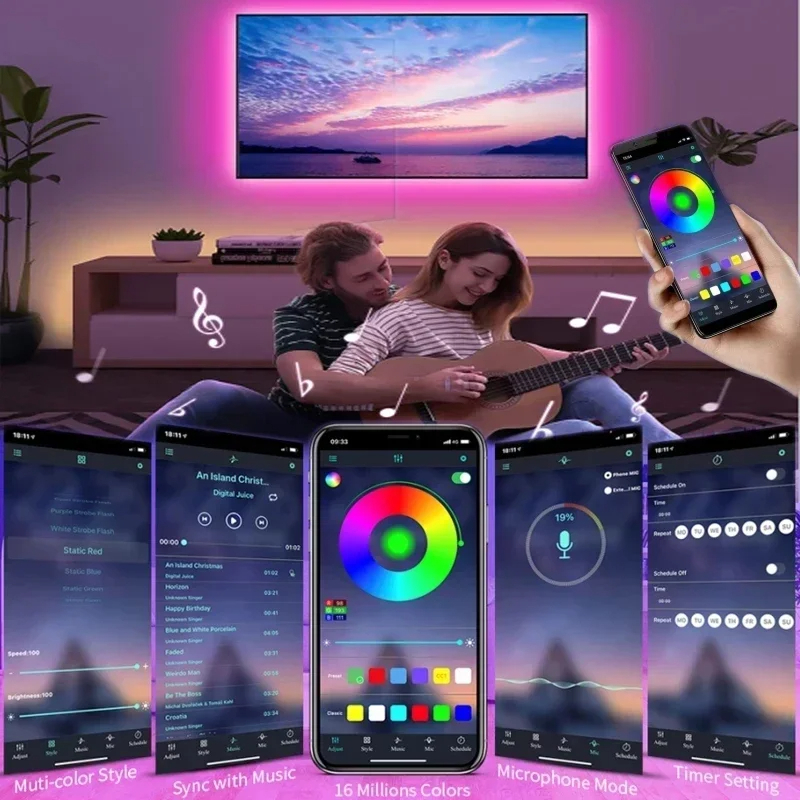 LED Mood Light Strip 5 m