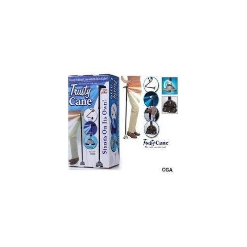 عكاز مشي قابل للطي بإضاءة LED