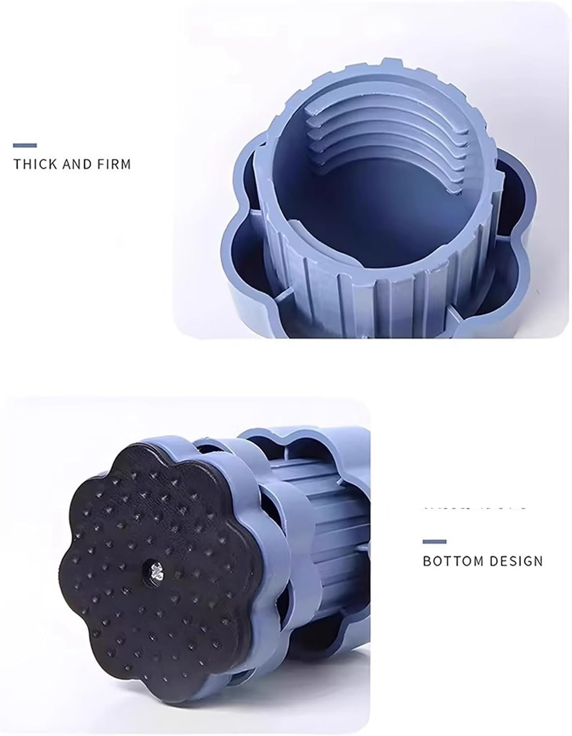 4 patins anti-vibrations pour lave-linge