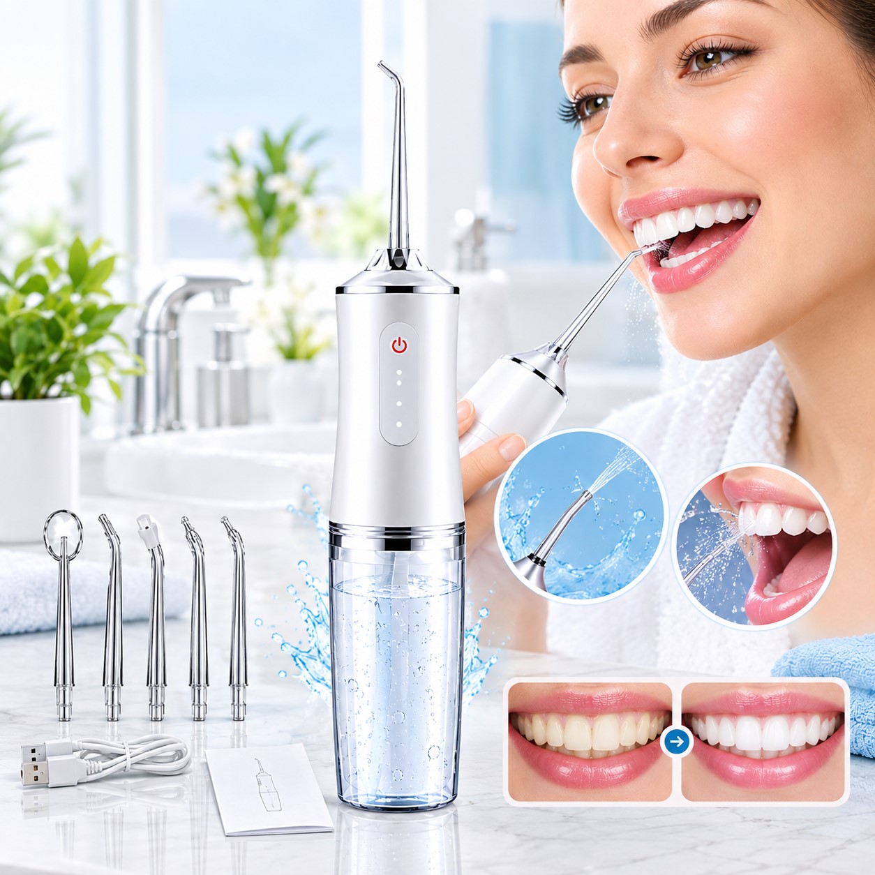 Portable Water Flosser