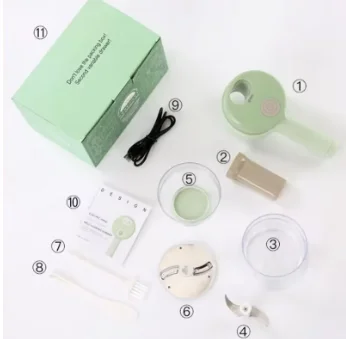 4-in-1 Portable Electric Veggie Chopper
