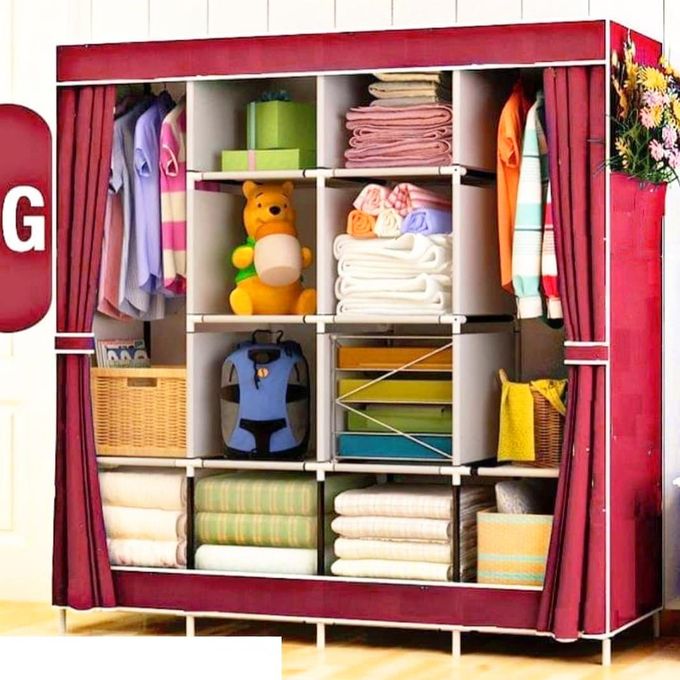Large Fabric Wardrobe