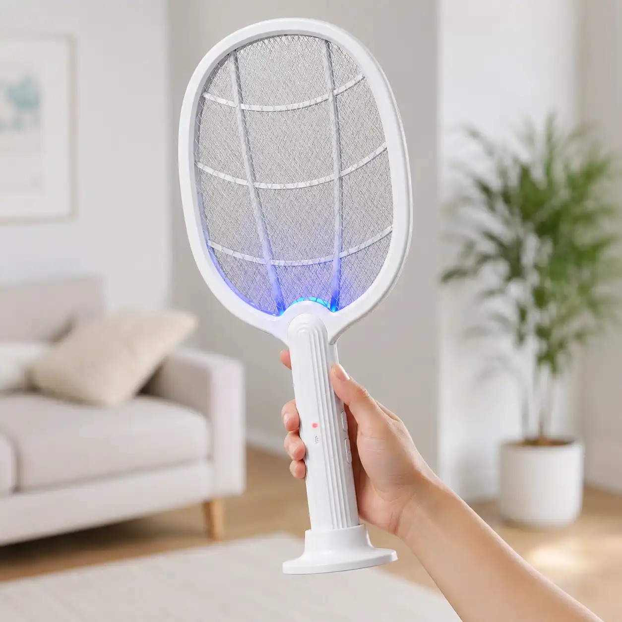 Silent UV Electric Bug Racket
