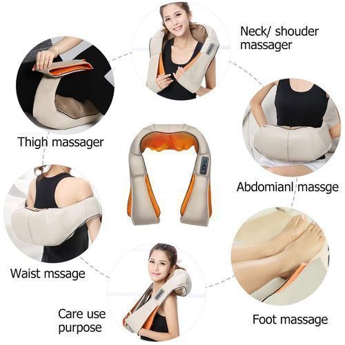Coussin de massage nuque par pétrissage