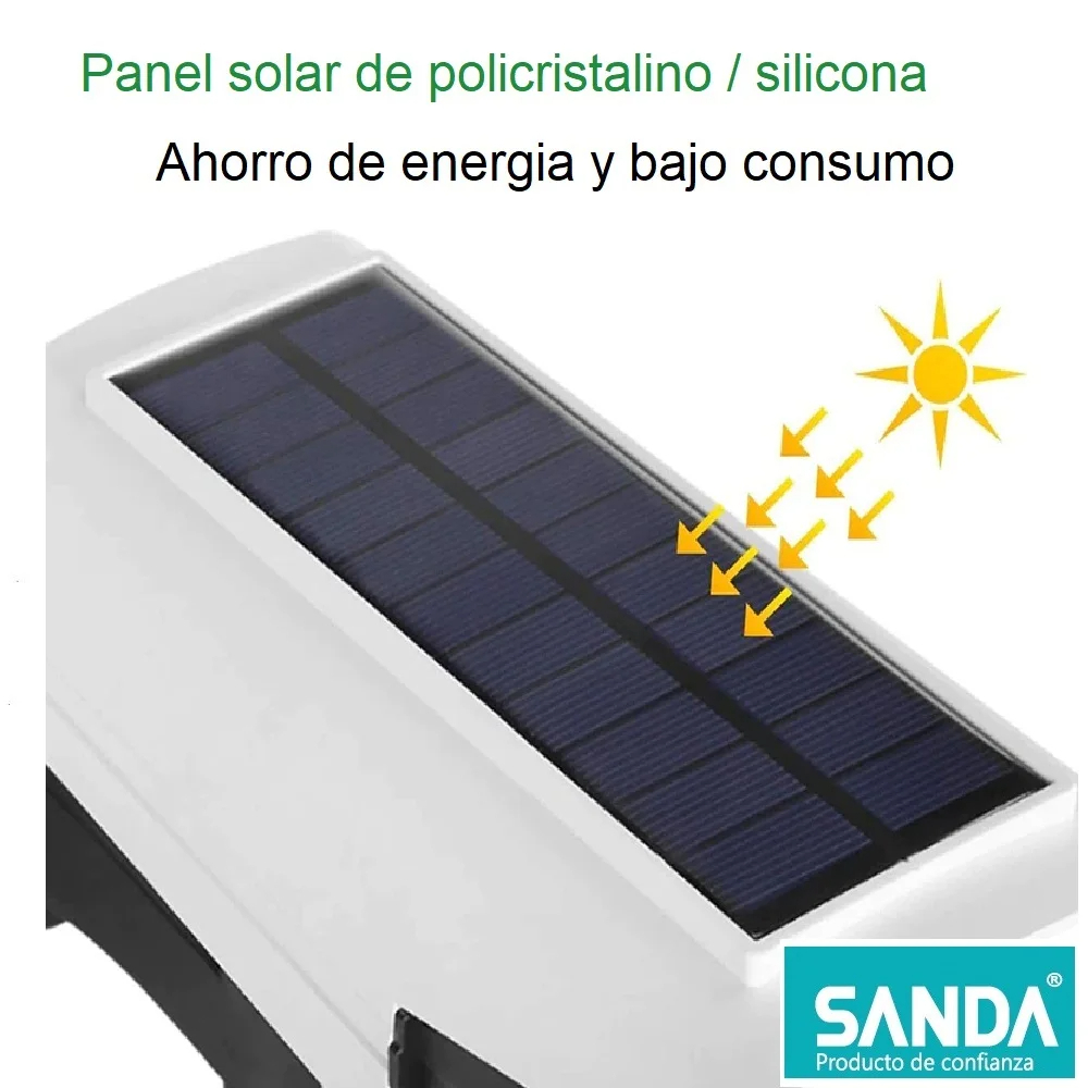 Lampe solaire à détecteur de mouvement