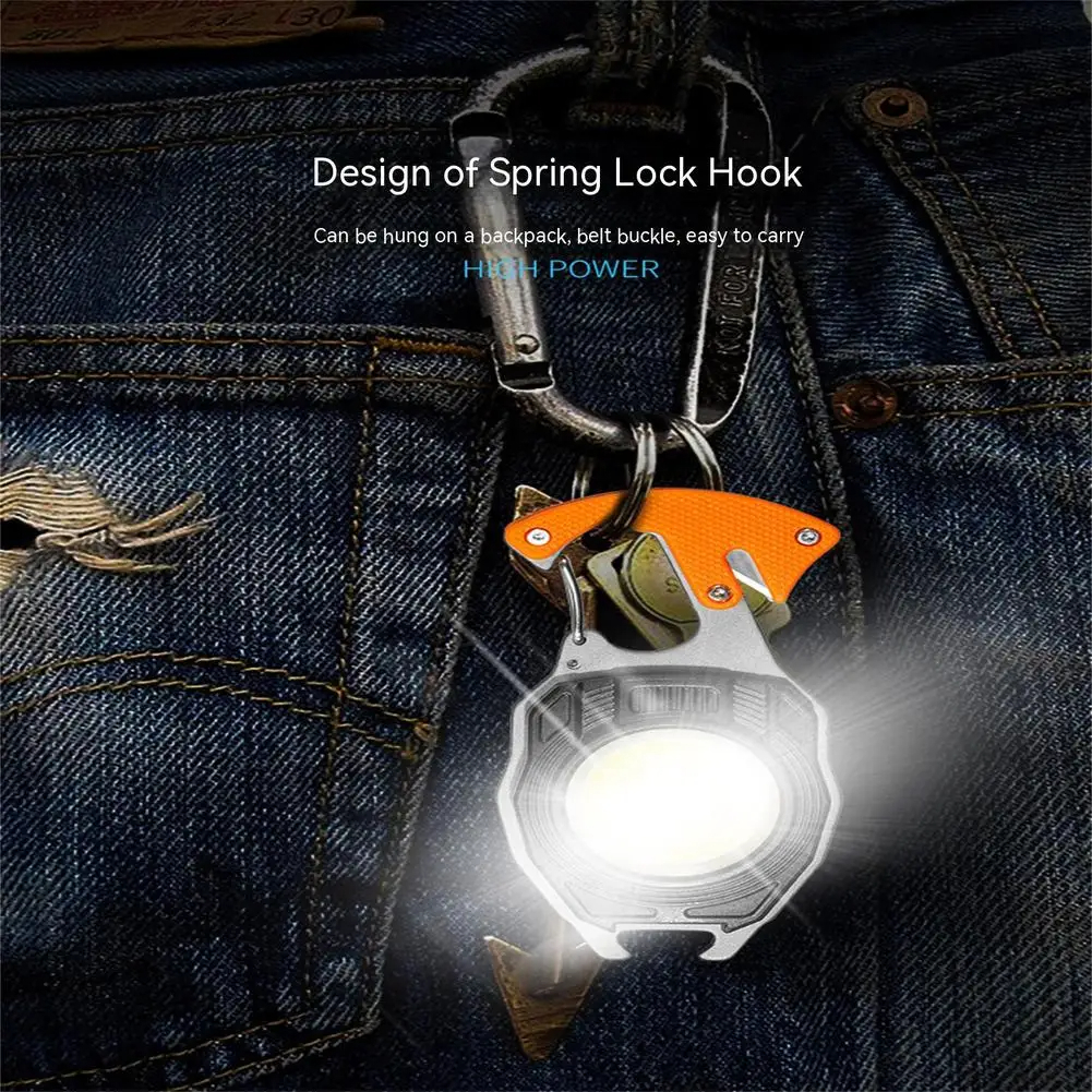 Rechargeable Keychain Flashlight