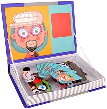 كتاب ألغاز مغناطيسي للأطفال 170 قطعة