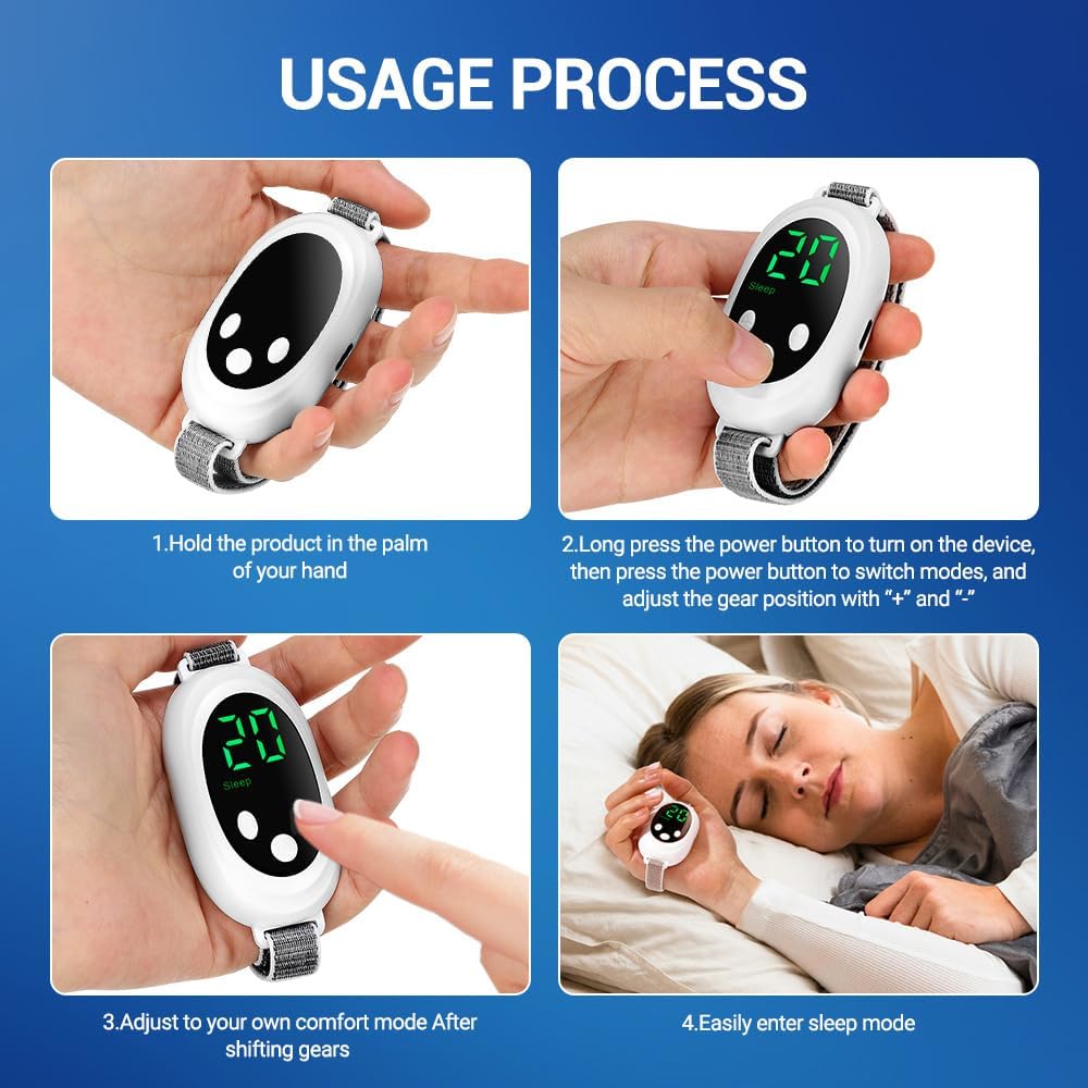 Palm Sleep Aid Device