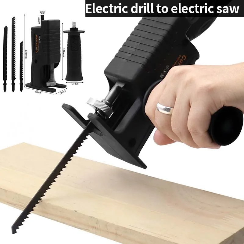 Drill Reciprocating Saw Adapter