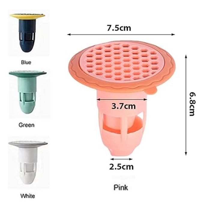 Siphon anti-odeur en silicone
