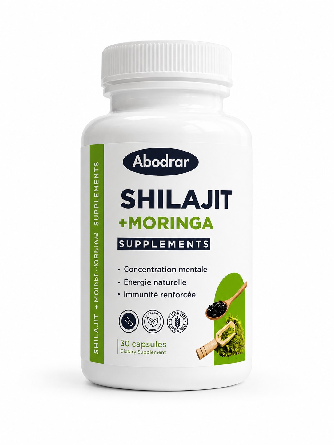 Complément Shilajit + Moringa 30 gélules