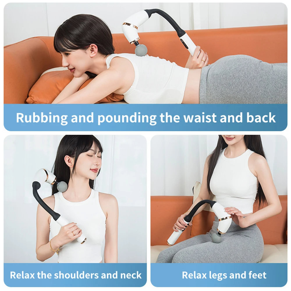 Handheld Vibrating Neck & Back Massage Stick