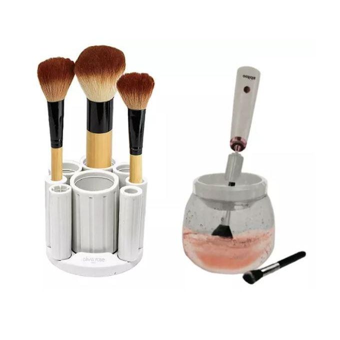 Nettoyeur électrique de pinceaux de maquillage