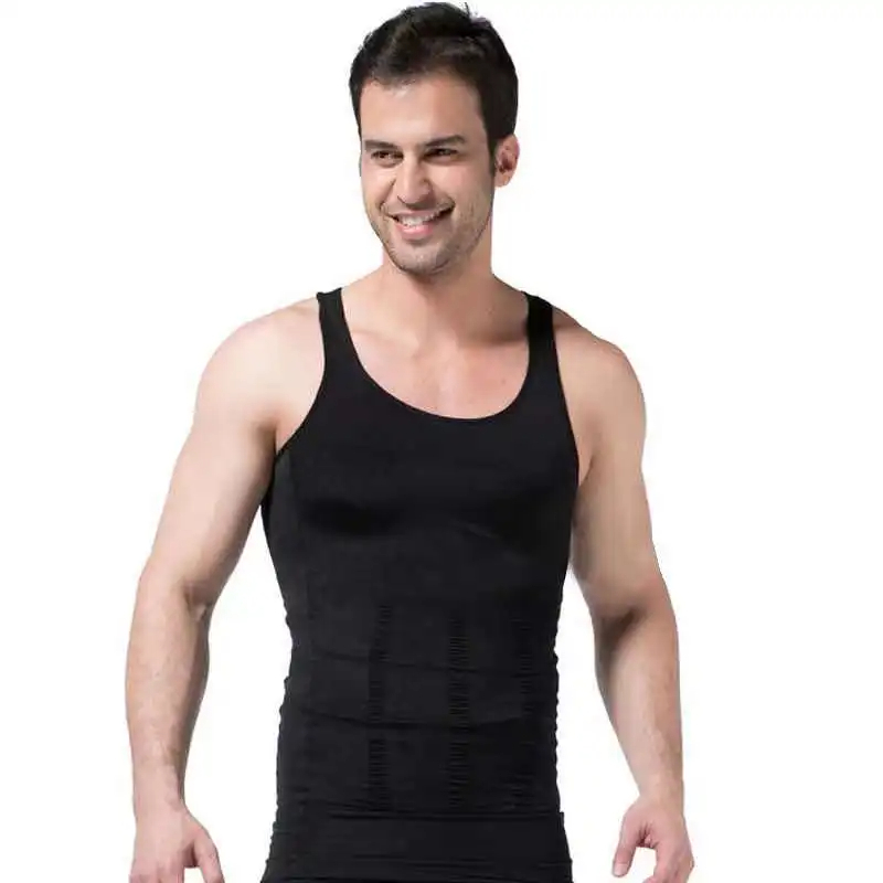 T-shirt gainant Slim 'N Lift homme (taille M)