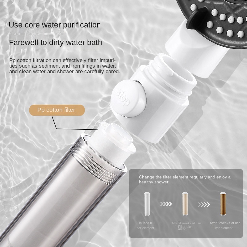 6-Mode Filtered Shower Head