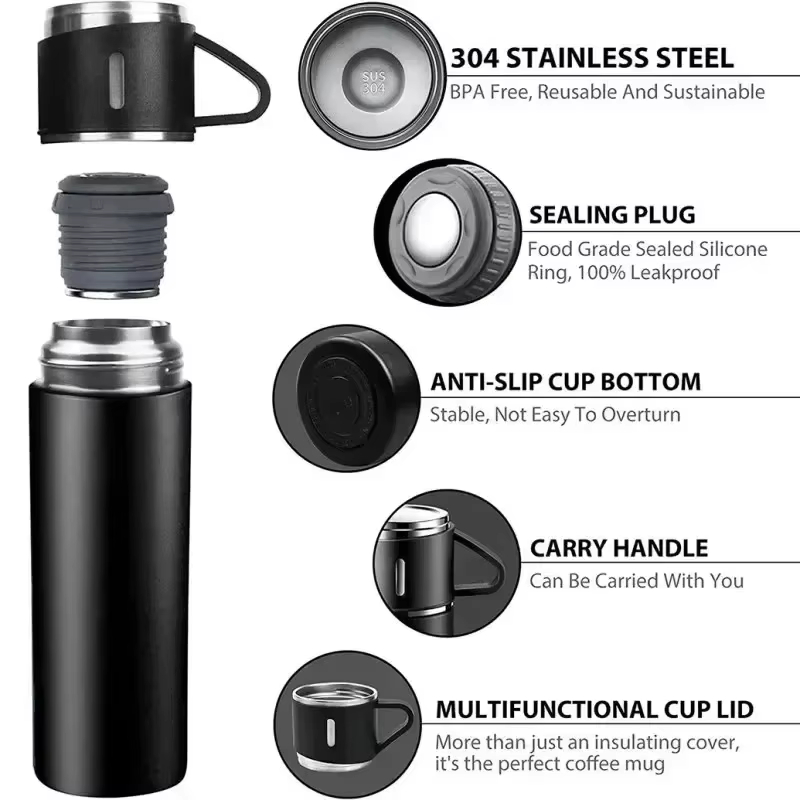 Stainless 304 Thermos Set