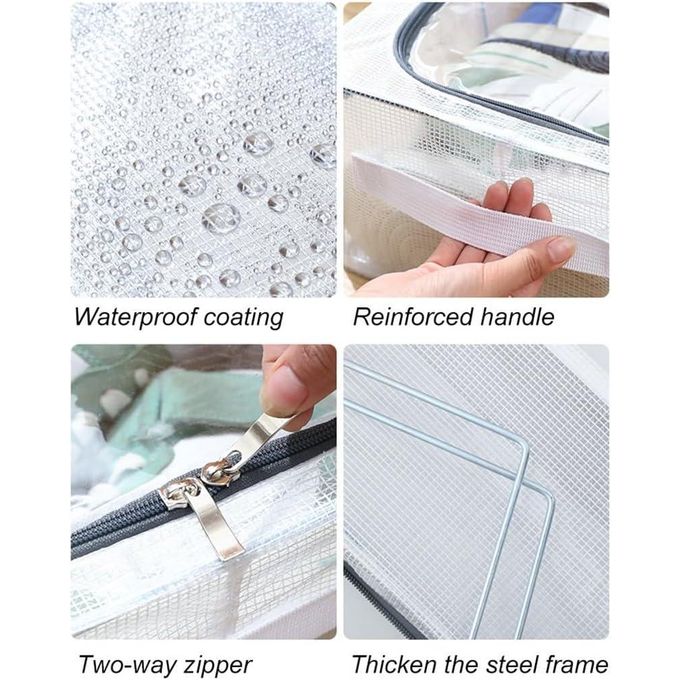 Stackable Clear Shoe Box