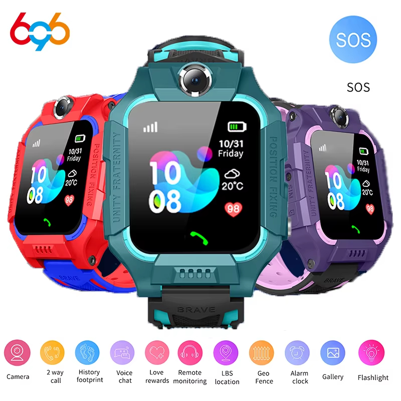 Montre connectée étanche pour enfant