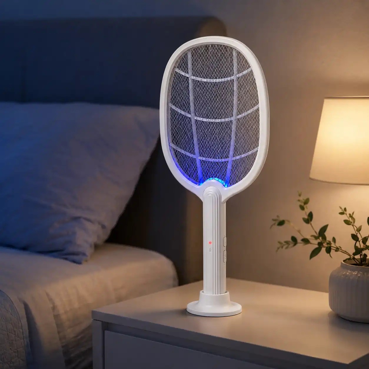 Silent UV Electric Bug Racket