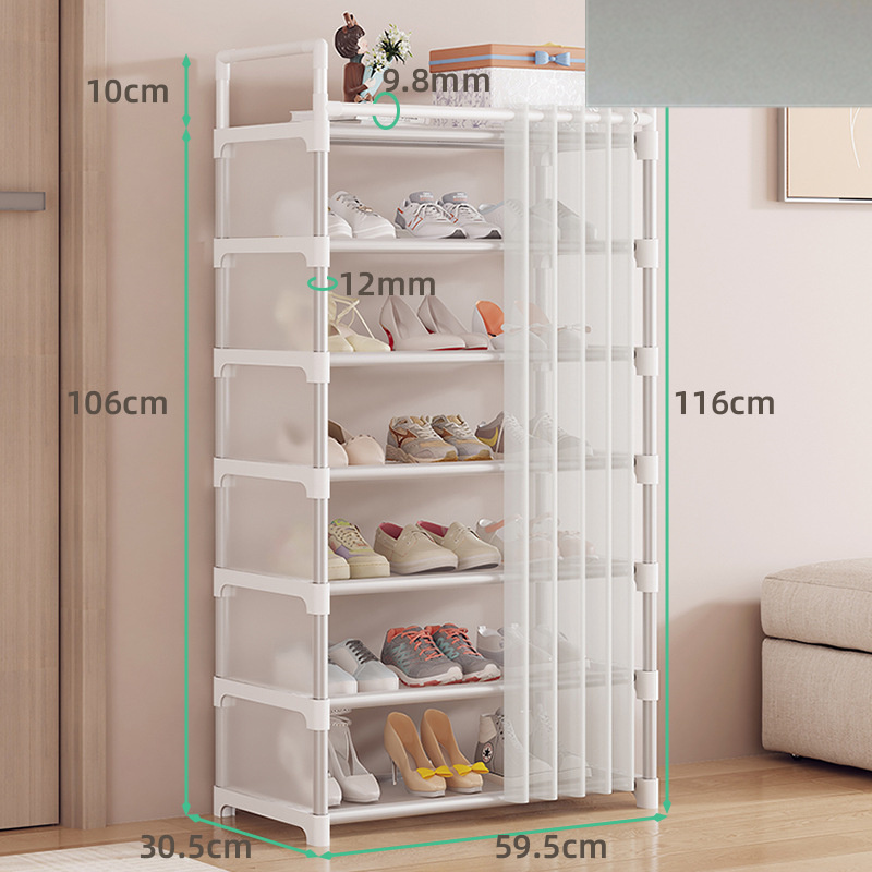 Petit meuble à chaussures étroit