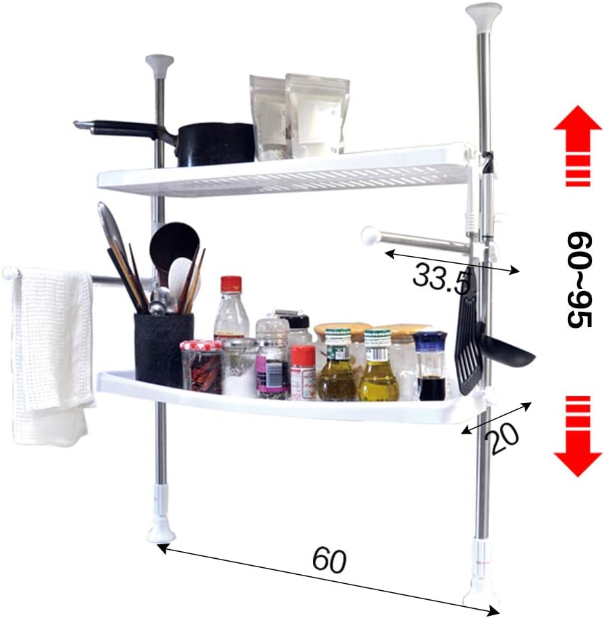 2-Tier Kitchen Spice Rack