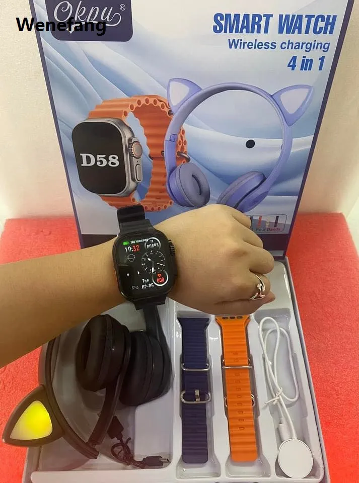 ساعة ذكية L900 Ultra 2 مع أحزمة