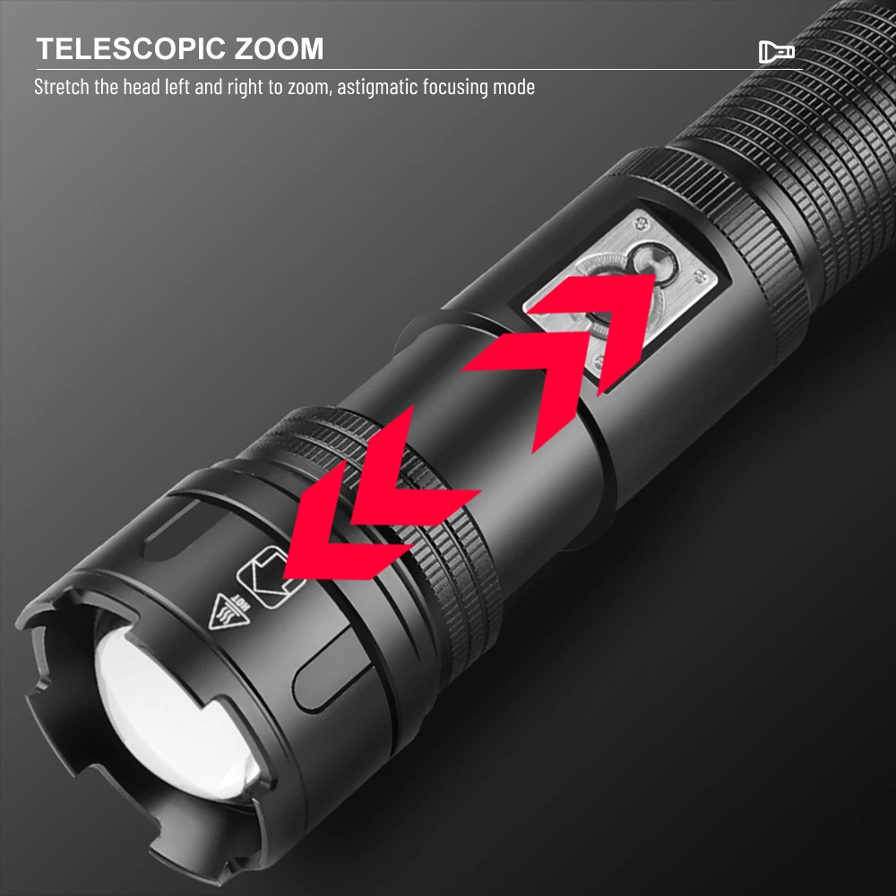 2-in-1 Tactical Flashlight