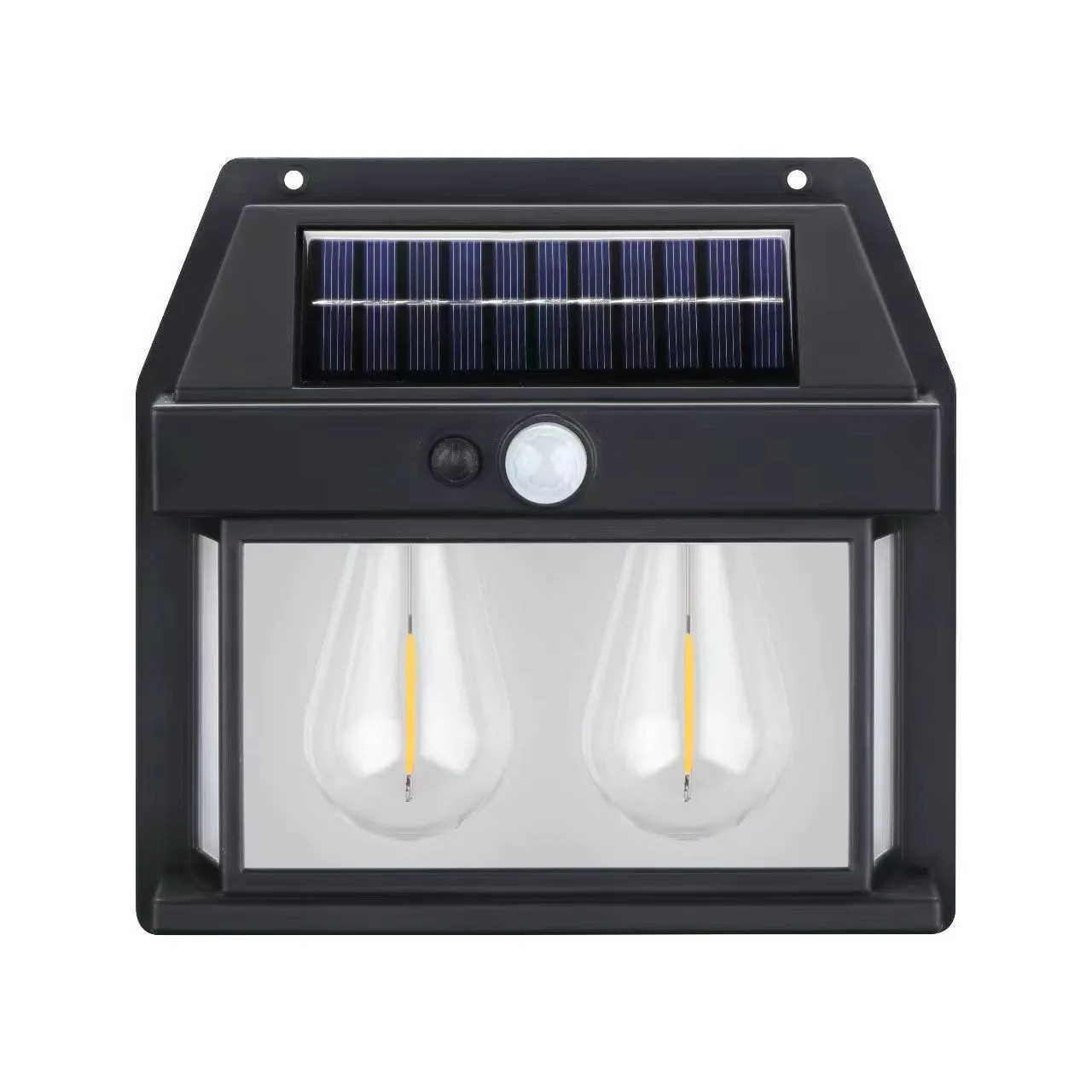 مصباح حائط شمسي LED بمستشعر حركة