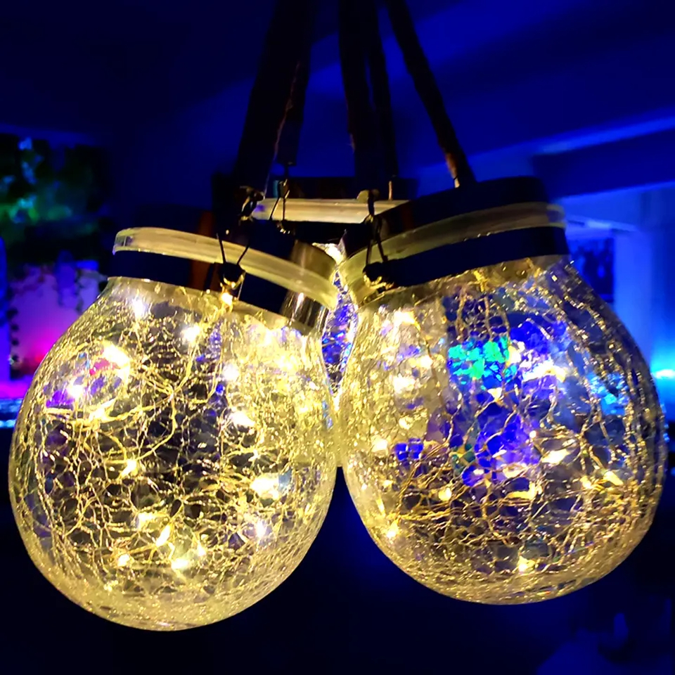 Bouteille à vœux lumineuse solaire